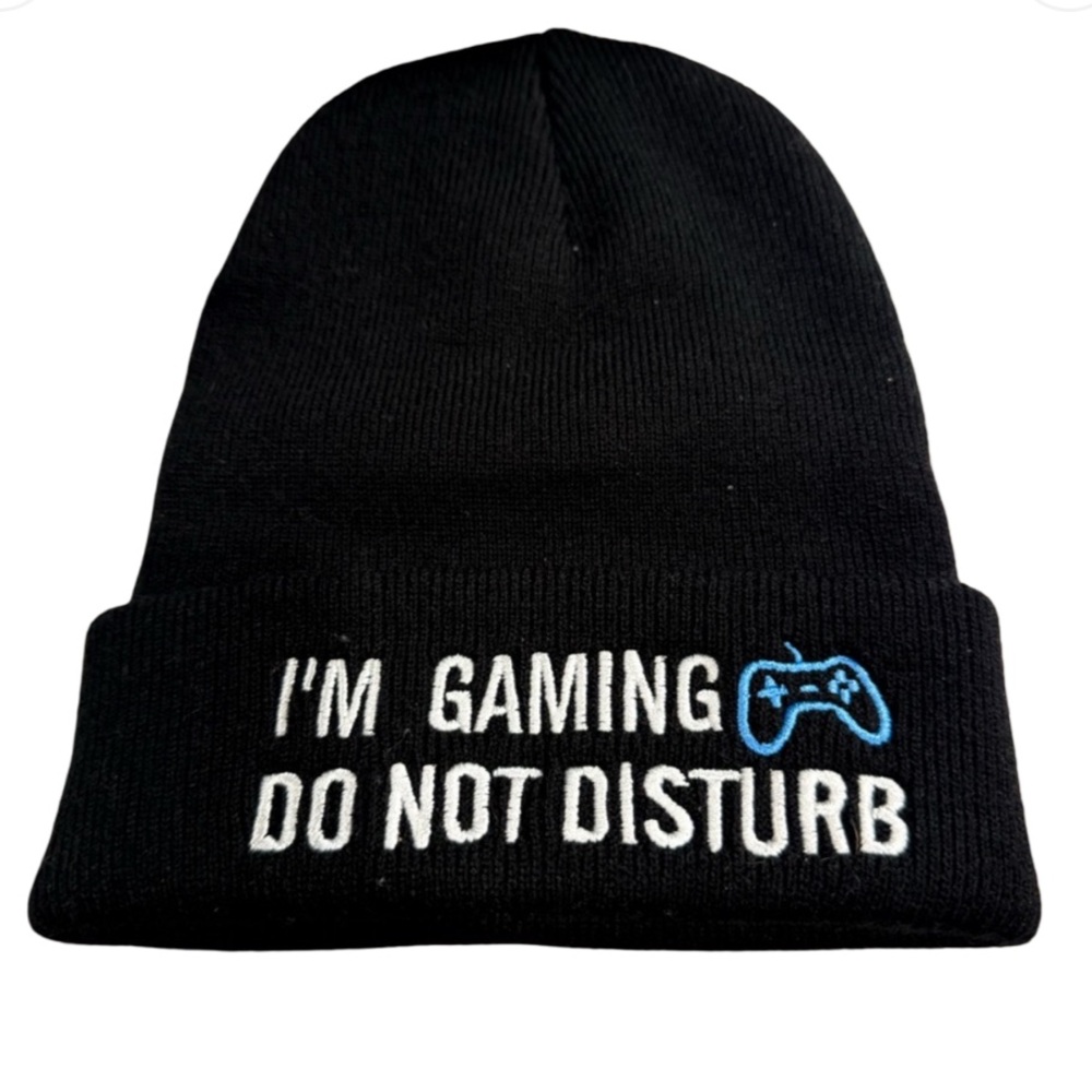 Source Unknown Black Gaming Beanie